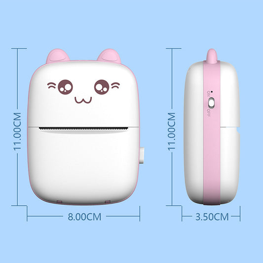 Oktoprint™ Mini Cat Printer – Organize Your Life with Kawaii Style